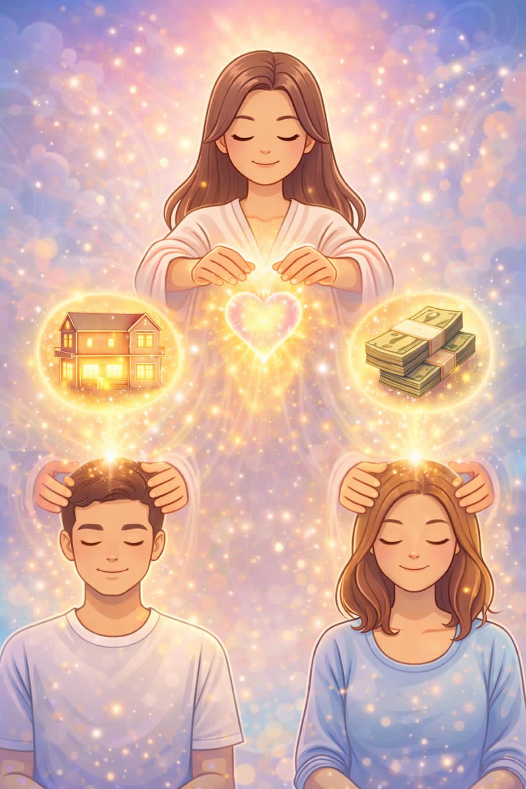 The Healing Hands background